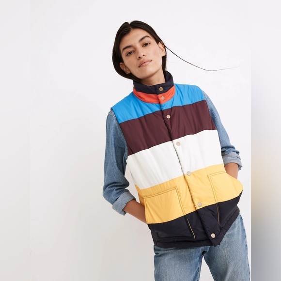 Kule Reversible Simon Puffer Vest size small - Picture 5 of 17